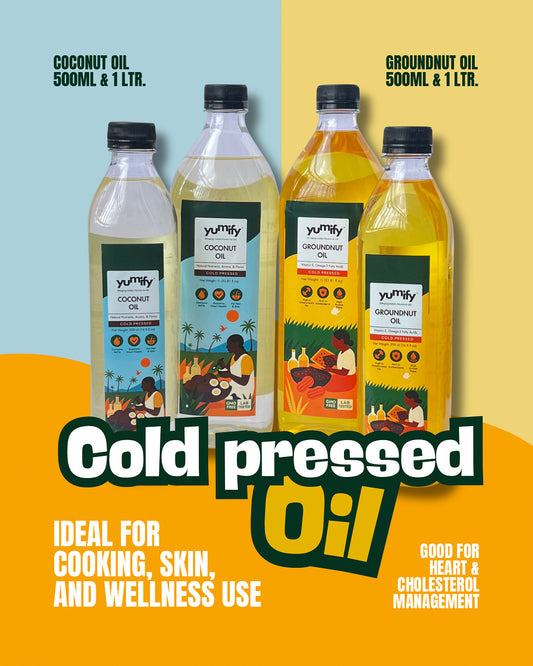 Cold Pressed Groundnut Oil
