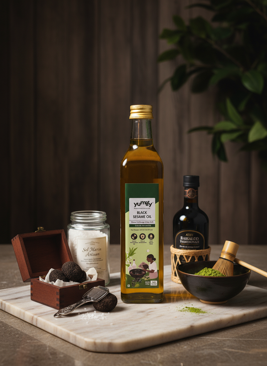 Black Sesame Oil - Cold Pressed