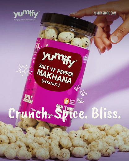 Himalayan Salt & Pepper Makhana