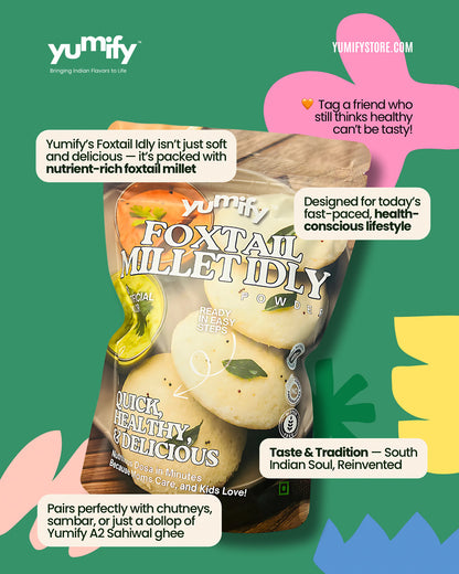 Yumify Foxtail Millet Idly