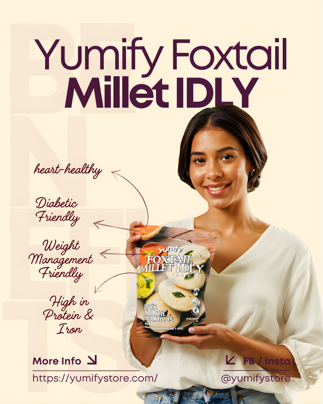 Yumify Foxtail Millet Idly