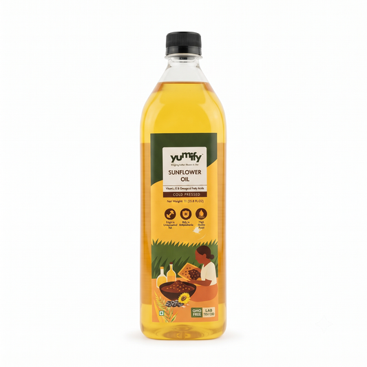 Cold-Pressed Sunflower Oil 1L