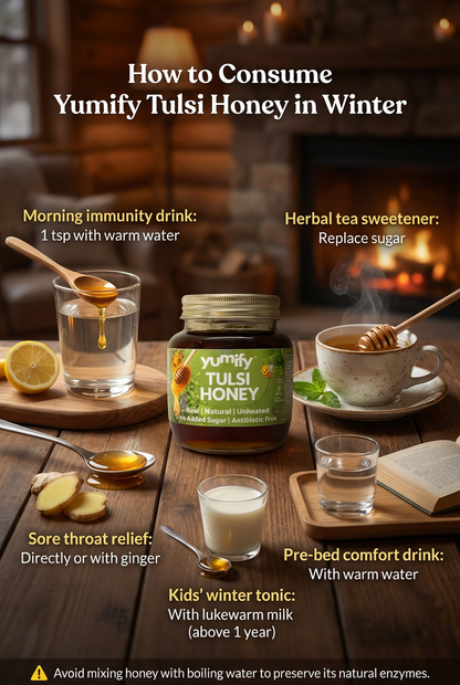 Yumify Jungle Tulsi Honey