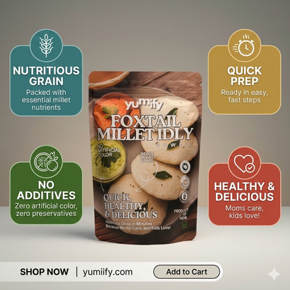 Yumify Foxtail Millet Idly