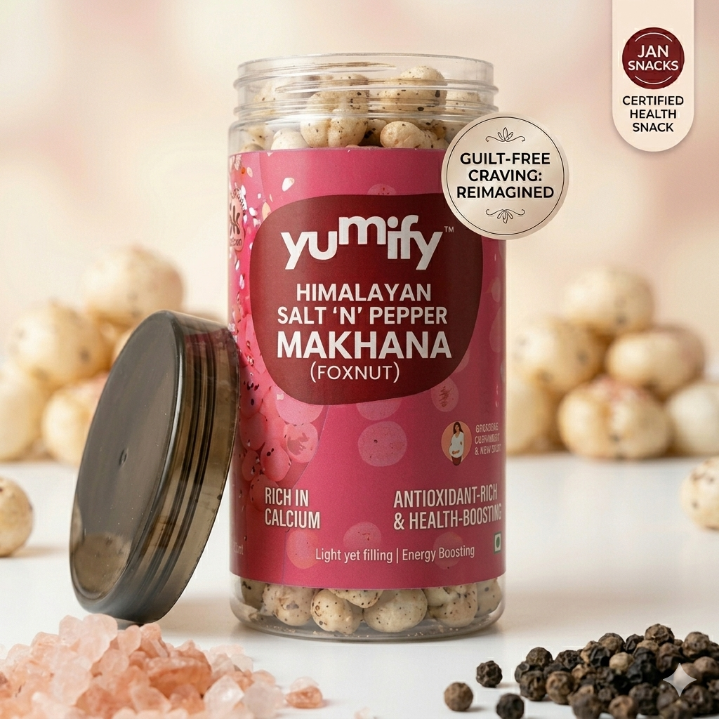 Himalayan Salt & Pepper Makhana