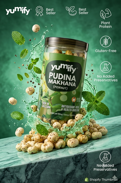 Pudina Makhana