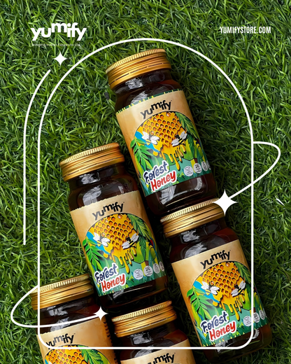 Yumify Forest Honey — packed with natural antioxidants, minerals & immunity-boosting goodness — perfect for kids this season. ✨

*A spoonful a day keeps cough, cold & infections away!* 🌿💛
✅ 100% Natural ✅ No Added Sugar ✅ Chemical-Free

👶 Because your child’s immunity deserves the purest care.